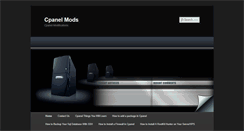 Desktop Screenshot of cpanelmods.com